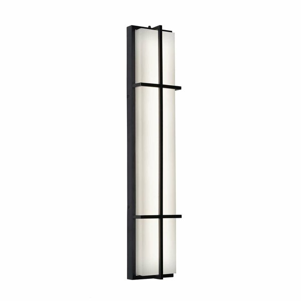 Afx August 36-in. LED Outdoor Sconce - Black AUGW0736LAJMVBK